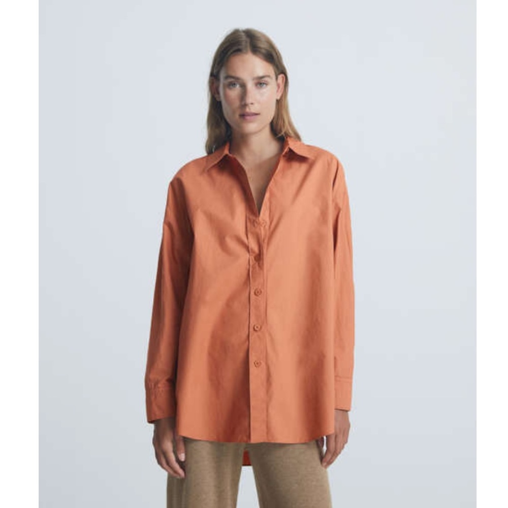 NWOT Oysho Long-sleeved oversize shirt